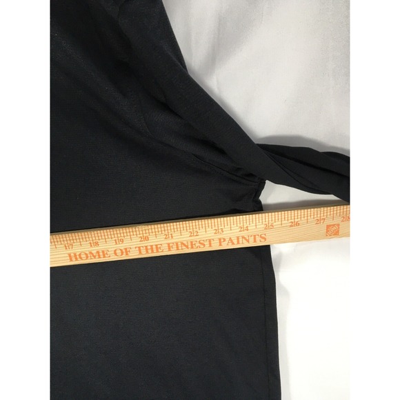 Greg Norman Mens Black Mock Neck Long Sleeve 1/4 Zip Golf Pullover Size XL - Picture 7 of 8